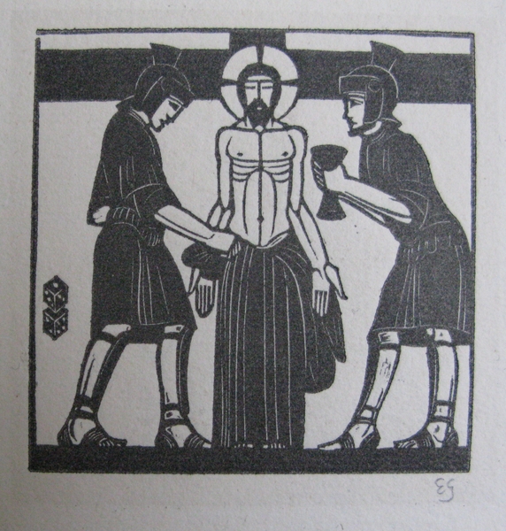 Jesus is stripped of his clothes and given Gall to drink